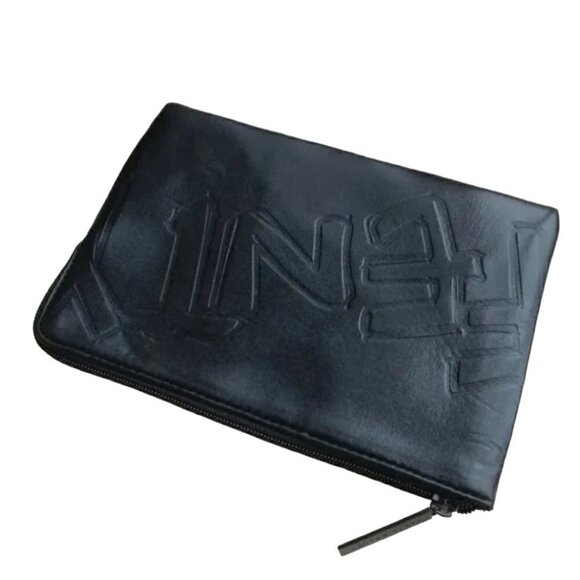 Fenty Black Neoprene Beauty Clutch NWT - Picture 4 of 5